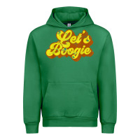 Emerald lets boogie shirt vintage dancing 1980s disco themed party t shirt Urban Hoodie - linhVisuals