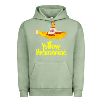 Pigment Oil Green Yellow Submarine Urban Hoodie - linhVisuals