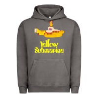 Pigment Tornado Yellow Submarine Urban Hoodie - linhVisuals