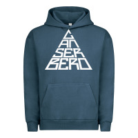 Pigment Midnight Navy Canserbero Urban Hoodie - linhVisuals