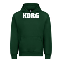 Forest Green Korg Keyboard Urban Hoodie - linhVisuals