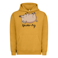 Pigment Peanut Butter spider pig Urban Hoodie - linhVisuals