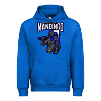 Cobalt mandingo fighter chief, liberian superhero, african ancestry premium t Urban Hoodie - linhVisuals