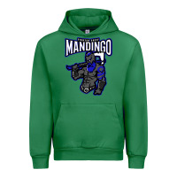 Emerald mandingo fighter chief, liberian superhero, african ancestry premium t Urban Hoodie - linhVisuals
