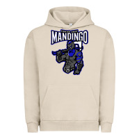 Pigment French Oak mandingo fighter chief, liberian superhero, african ancestry premium t Urban Hoodie - linhVisuals