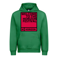 Emerald Horizon Festival Urban Hoodie - linhVisuals
