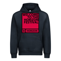 Navy Horizon Festival Urban Hoodie - linhVisuals