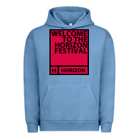 Pigment Pebble Blue Horizon Festival Urban Hoodie - linhVisuals