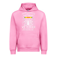 Fuchsia Pink womens proud daughter of a vietnam veteran freedom isn't free v neck t Urban Hoodie - linhVisuals