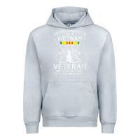 Heather Grey womens proud daughter of a vietnam veteran freedom isn't free v neck t Urban Hoodie - linhVisuals