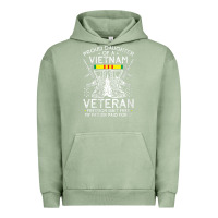 Pigment Oil Green womens proud daughter of a vietnam veteran freedom isn't free v neck t Urban Hoodie - linhVisuals