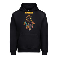 Black chumash tribe native american indian vintage dream catcher t shirt Urban Hoodie - linhVisuals