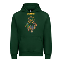 Forest Green chumash tribe native american indian vintage dream catcher t shirt Urban Hoodie - linhVisuals