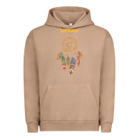 Pigment Burro chumash tribe native american indian vintage dream catcher t shirt Urban Hoodie - linhVisuals