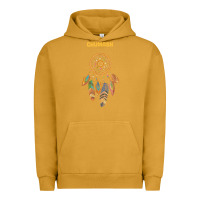 Pigment Peanut Butter chumash tribe native american indian vintage dream catcher t shirt Urban Hoodie - linhVisuals
