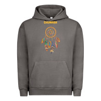 Pigment Tornado chumash tribe native american indian vintage dream catcher t shirt Urban Hoodie - linhVisuals