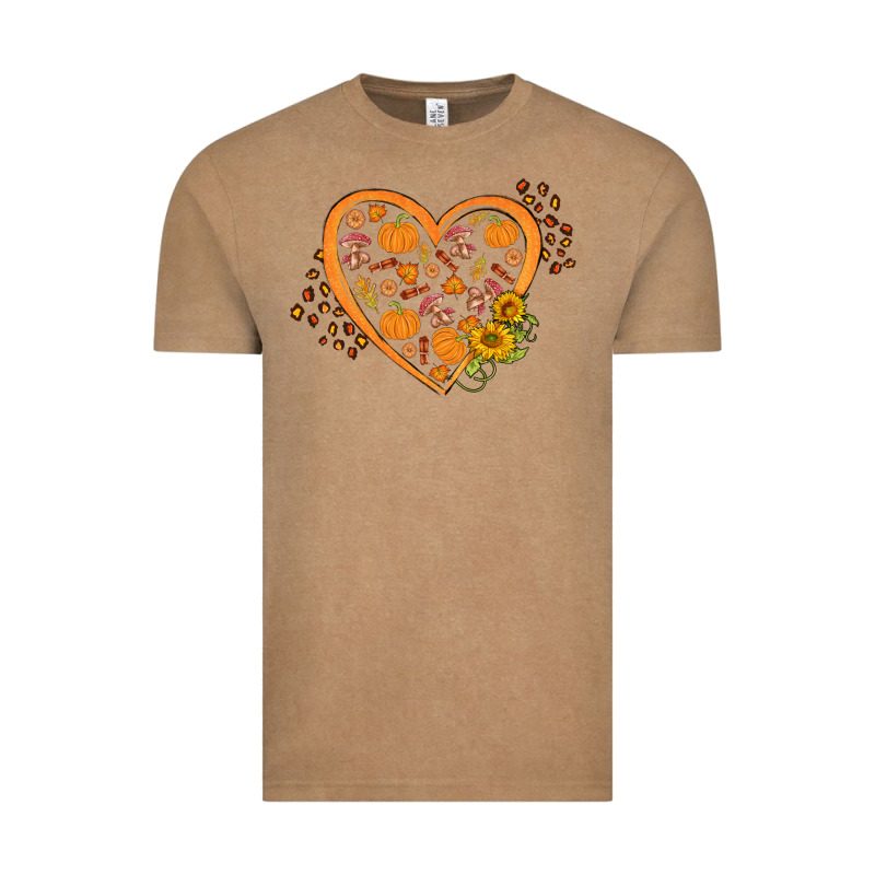 Western Autumn Heart Vintage Tee by FaDigitalArtStudio | Teevron