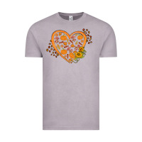 Vintage Zinc Western Autumn Heart Vintage Tee - FaDigitalArtStudio