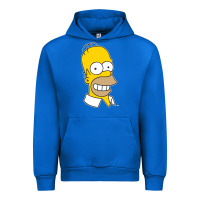 Cobalt the simpsons homer simpson face sweatshirt Urban Hoodie - linhVisuals