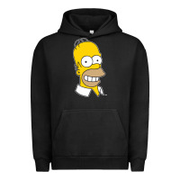 Pigment Black the simpsons homer simpson face sweatshirt Urban Hoodie - linhVisuals