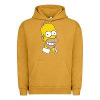 Pigment Peanut Butter the simpsons homer simpson face sweatshirt Urban Hoodie - linhVisuals