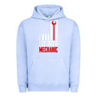 Pigment Grape Ice elevator mechanic american flag gift for elevator technician t shirt Urban Hoodie - linhVisuals