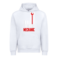 White elevator mechanic american flag gift for elevator technician t shirt Urban Hoodie - linhVisuals
