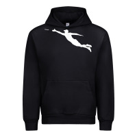 Black ultimate frisbee layout t shirt Urban Hoodie - linhVisuals