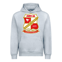 Heather Grey the swindon Urban Hoodie - linhVisuals