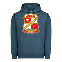 Pigment Midnight Navy the swindon Urban Hoodie - linhVisuals