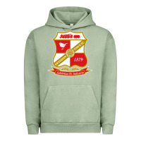 Pigment Oil Green the swindon Urban Hoodie - linhVisuals