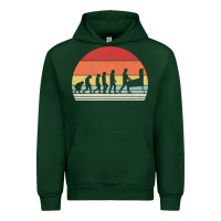 Forest Green vintage retro evolution of the pinball lover premium t shirt Urban Hoodie - linhVisuals