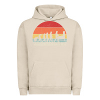 Pigment French Oak vintage retro evolution of the pinball lover premium t shirt Urban Hoodie - linhVisuals