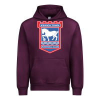 Mauve Wine the ipswich town Urban Hoodie - linhVisuals