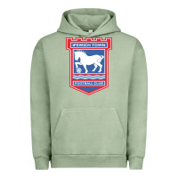 Pigment Oil Green the ipswich town Urban Hoodie - linhVisuals