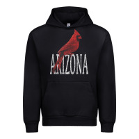 Black black vintage cardinal red bird arizona az gifts premium t shirt Urban Hoodie - linhVisuals