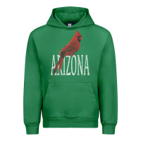 Emerald black vintage cardinal red bird arizona az gifts premium t shirt Urban Hoodie - linhVisuals
