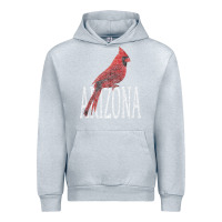 Heather Grey black vintage cardinal red bird arizona az gifts premium t shirt Urban Hoodie - linhVisuals