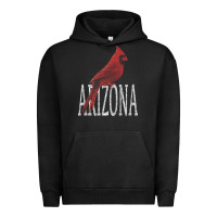 Pigment Black black vintage cardinal red bird arizona az gifts premium t shirt Urban Hoodie - linhVisuals