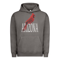 Pigment Tornado black vintage cardinal red bird arizona az gifts premium t shirt Urban Hoodie - linhVisuals