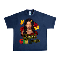 Navy black girl magic Urban Heavy Tee - FaDigitalArtStudio