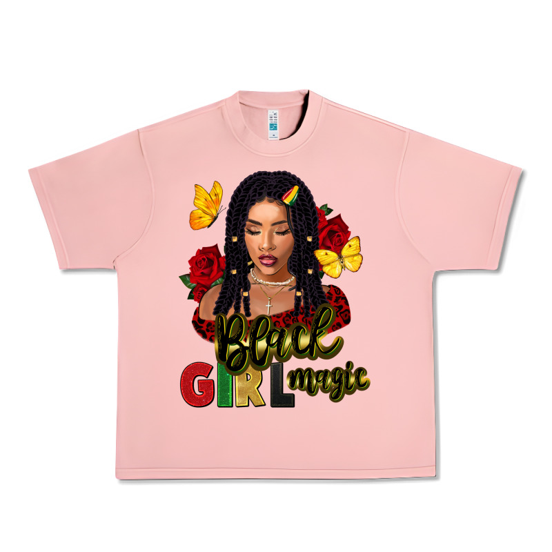 Black Girl Magic Urban Heavy Tee by FaDigitalArtStudio | Teevron