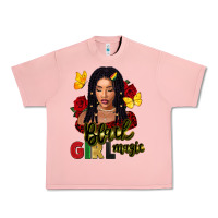 Salmon black girl magic Urban Heavy Tee - FaDigitalArtStudio