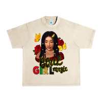 Sandshell black girl magic Urban Heavy Tee - FaDigitalArtStudio