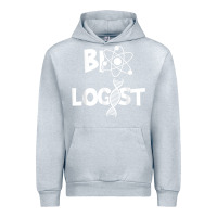 Heather Grey biologist   funny biology student cell science chemistry dna t shirt Urban Hoodie - linhVisuals