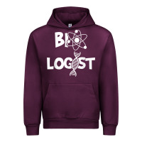 Mauve Wine biologist   funny biology student cell science chemistry dna t shirt Urban Hoodie - linhVisuals