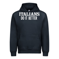 Navy italians do it better Urban Hoodie - linhVisuals