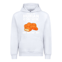 White funny chicken nugget costume for kids fashion nugget foodie t shirt Urban Hoodie - linhVisuals