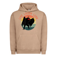 Pigment Burro mothman live laugh lurk Urban Hoodie - linhVisuals