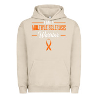 Pigment French Oak multiple sclerosis warrior autoimmune disease orange ribbon Urban Hoodie - linhVisuals